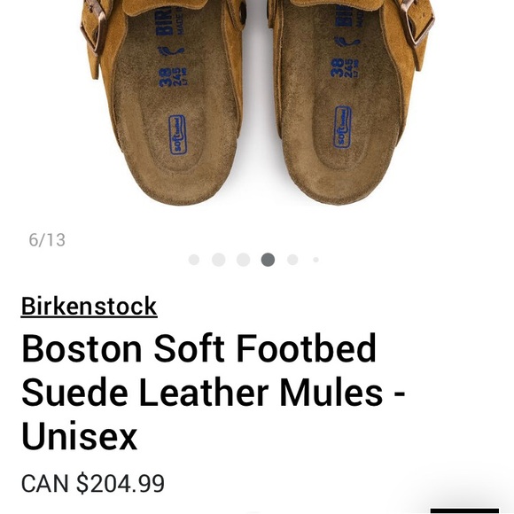 SOLD-Birkenstock suede clogs - Picture 1 of 4